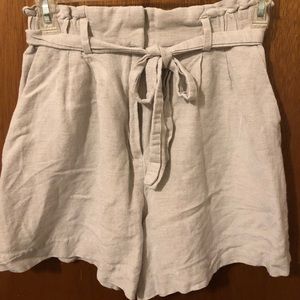 Paper bag shorts